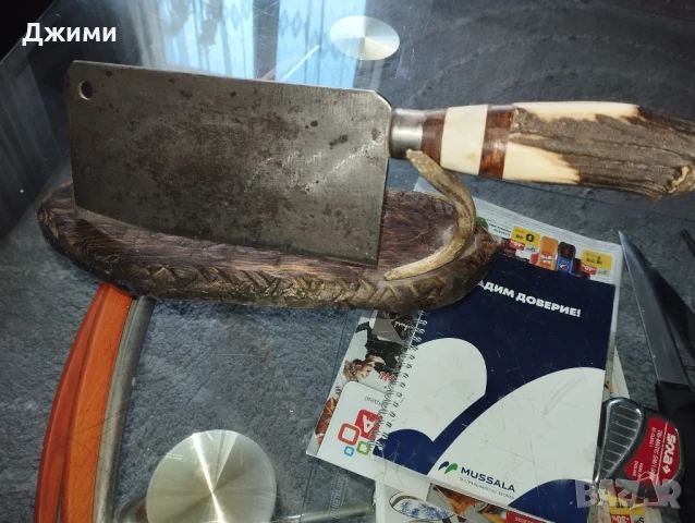 колекционерски маркиран сатър, снимка 2 - Антикварни и старинни предмети - 50497320