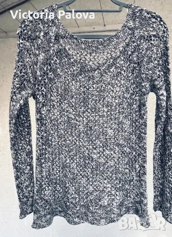 Красива модерна  мрежеста блуза Италия, снимка 8 - Блузи с дълъг ръкав и пуловери - 50152310