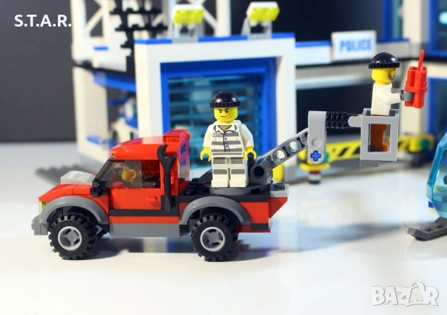 Лего Полицейски участък Lego 60141 Police Station Конструктор Полиция, снимка 6 - Конструктори - 52870368