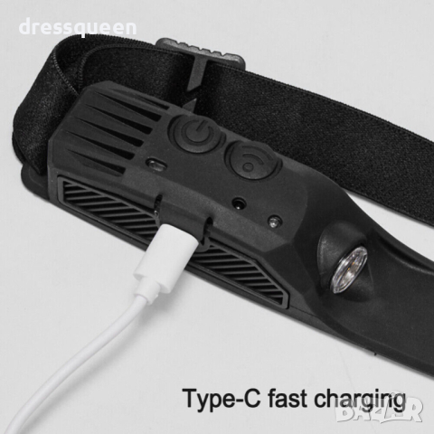 W689-1 Лед лента челник със сензор и акумулаторна батерия, снимка 4 - Други инструменти - 44907692