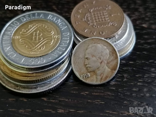 Монета - Куба - 1 центаво | 1958г., снимка 2 - Нумизматика и бонистика - 33414340