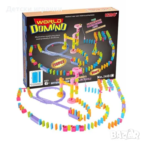 Домино комплект с улеи и лимки 145 части