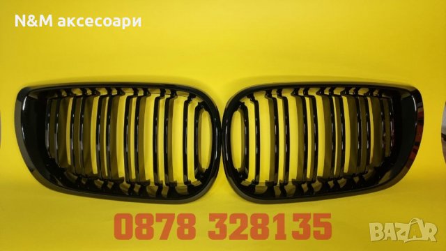 Бъбреци за BMW E46 Фейслифт черен гланц , снимка 1 - Аксесоари и консумативи - 38869189