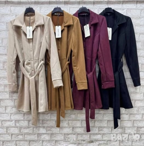  ⭐️Къси велурени рокли с коланче  , снимка 7 - Рокли - 51765750