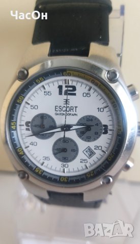Хронограф ЕSCORT – стилен и стабилен , снимка 3 - Мъжки - 43986092