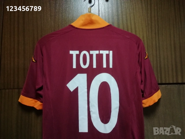 AS Roma Totti Kappa 2012/2013 оригинална тениска фланелка Рома Франческо Тоти, снимка 3 - Тениски - 53156907
