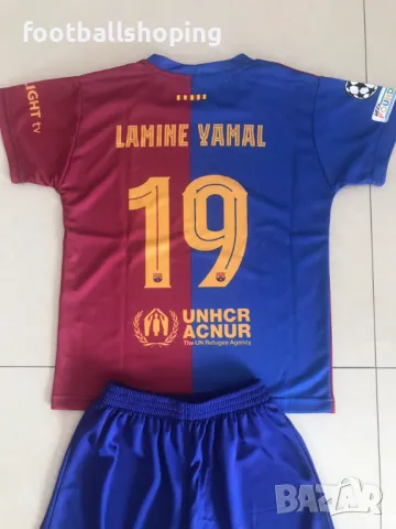 Детски комплект дълъг с къс екип Барса и Меси или Ямал 2025, снимка 12 - Детски комплекти - 48304716