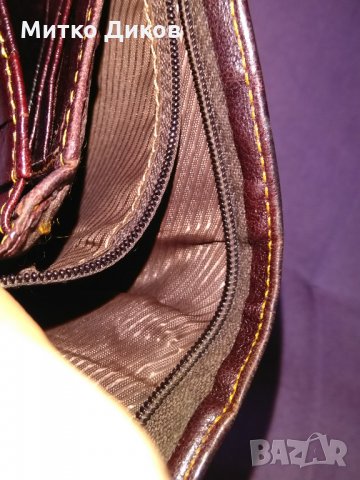 Портфейл Сек естествена кожа 110х100мм, снимка 9 - Портфейли, портмонета - 33021117