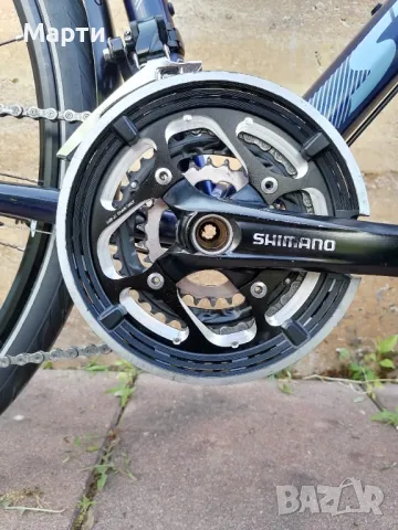 Немски Велосипед Стивънс*3х10скорости*Лед Светлини*Като Нов, снимка 4 - Велосипеди - 48372758