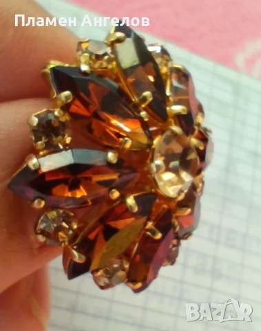 Винтидж, ретро брошка. , снимка 4 - Други ценни предмети - 51027577