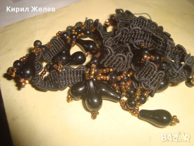 ЕЛЕМЕНТ от СТАРИНЕН АРТ-ДЕКО НАКИТ ЦВЕТНИ МЪНИСТА и ВЕНЕЦИАНСКО СТЪКЛО МУРАНО 22940, снимка 7 - Антикварни и старинни предмети - 35233075