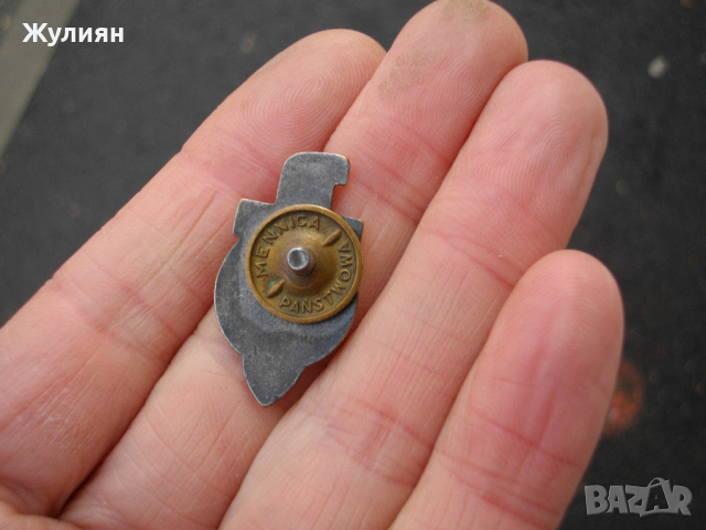 ЗНАЧКА ВИНТ ЕМАЙЛ KMW, снимка 4 - Антикварни и старинни предмети - 44878532