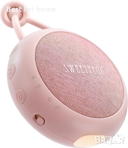 Преносима машина за бял шум за бебе Sweety – 22 звука, Таймер, Нощна лампа, снимка 3 - Други - 52955519