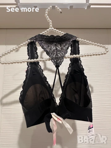 Victoria's Secret бюстие с блясък S, снимка 2 - Корсети, бюстиета, топове - 51426389