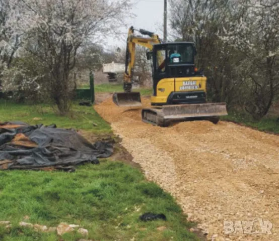 трошен Чакъл за ПЪТНО Строителство -Трошен камък с размер 0-32мм Минерал Бетон -Подходящ за изгражда, снимка 11 - Строителни материали - 42121060