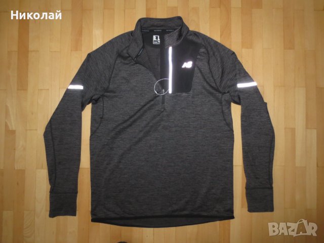 New Balance Heat Half Zip, снимка 7 - Спортни дрехи, екипи - 39335378