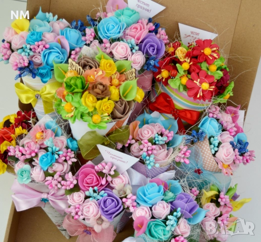 Вечни мини букети - НАЛИЧНИ!