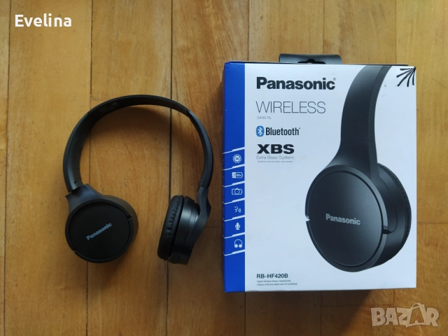 Безжични слушалки Panasonic RB-HF420B, снимка 6 - Bluetooth слушалки - 52978695