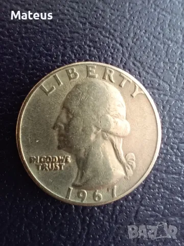 Четвърт 1/4 долари монети с дефект, снимка 5 - Нумизматика и бонистика - 48738788