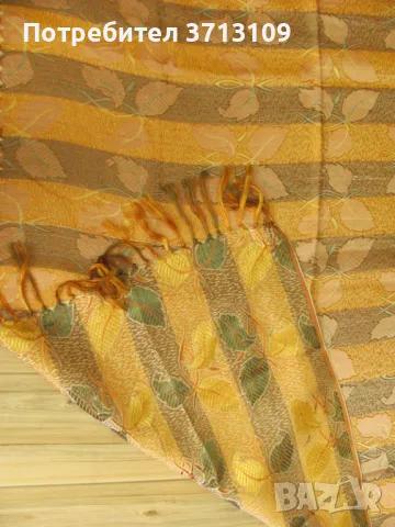 Нова Голяма покривка, коприна ,227х150см, снимка 11 - Декорация за дома - 49403799