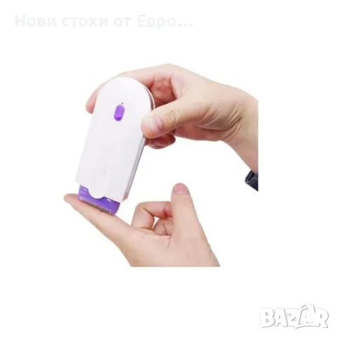 Елегантен епилатор, USB кабел, Подходящ за всяка кожа, Бял, снимка 6 - Епилатори - 49384457