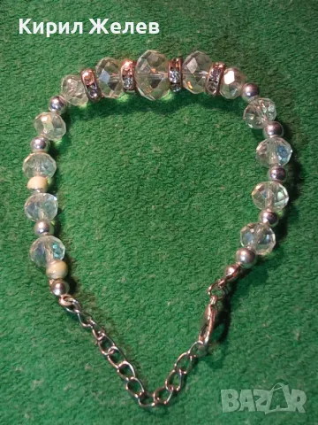 БЛЕСТЯЩА ФЕШЪН АРТ ГРИВНА с ФАСЕТИРАНИ КРИСТАЛИ 47415, снимка 12 - Гривни - 47285430