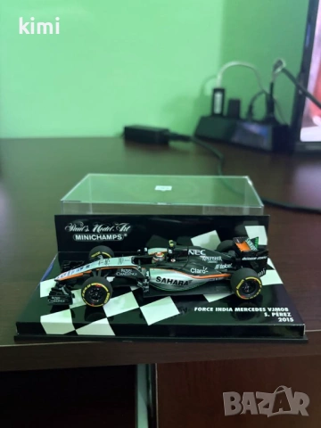 продавам колекция формула 1 на Sergio Perez minichamps 1.43