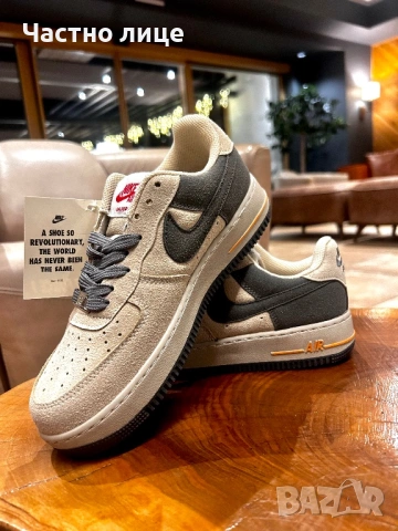 NIKE AIR FORCE 1 LOW ’07 SUEDE, снимка 3 - Маратонки - 53079348