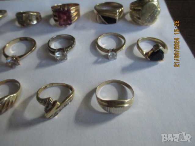 Златни пръстени , снимка 6 - Пръстени - 18265187