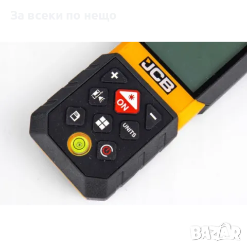 Лазерна ролетка с максимален обхват на измерване 65 метра JCB, снимка 6 - Измервателни инструменти - 50366968