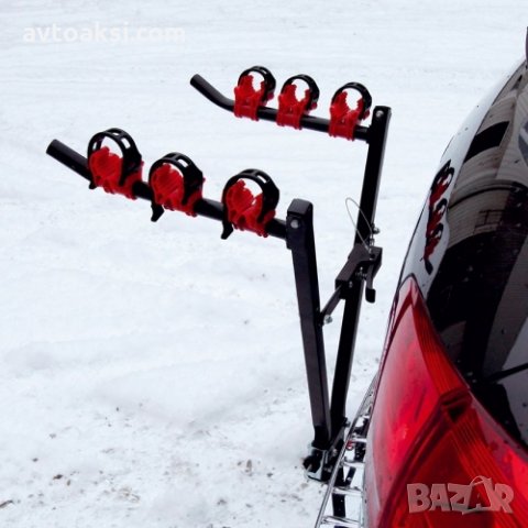 Стойка/Багажник за 2/3 велосипеда  за теглич., снимка 4 - Аксесоари и консумативи - 28239431