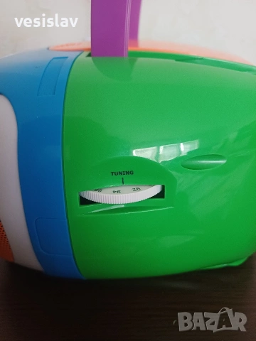 Lenco SCD-971 преносимо FM радио CD/касетофон многоцветно , снимка 6 - Радиокасетофони, транзистори - 53541443