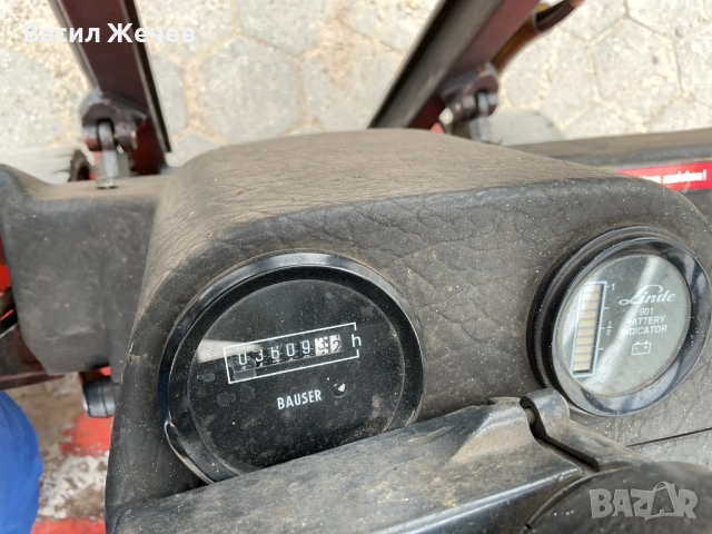 Електрокар Linde E16P, 1992 г., снимка 7 - Индустриална техника - 52254115