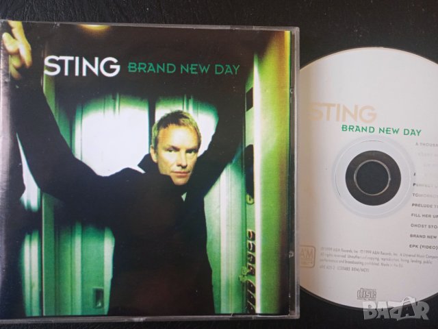 Sting – Brand New Day - матричен диск Стинг, снимка 1 - CD дискове - 43915266