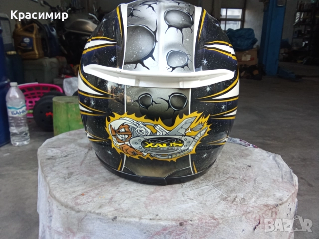 Мото каска SUOMY размер M, снимка 5 - Аксесоари и консумативи - 52809756