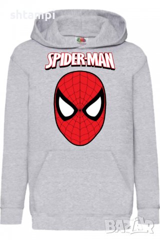 Детски Суитчър/Суитшърт Spider-man 09,Spider-man,Игра,Подарък,Изненада,Забавление,Рожден Ден, снимка 2 - Детски анцузи и суичери - 38355436