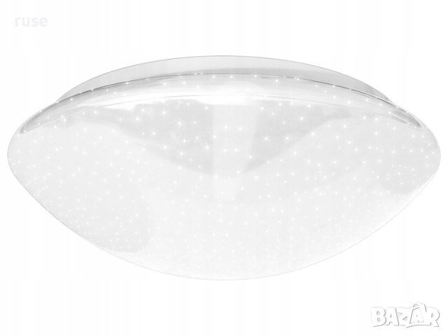 НОВИ! LED плафон звезден ефект кръгъл 30см 13W/1050Im, снимка 2 - Лампи за таван - 44082841