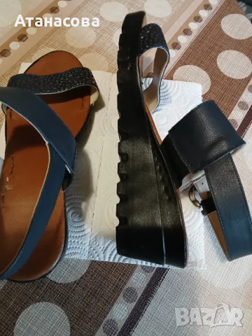 Леки дамски сандали на платформа - естествена кожа , снимка 9 - Сандали - 49723849
