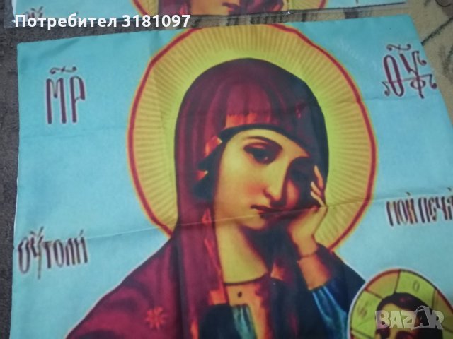 Чисто нови калъфи за възглавници принтирано изображение Дева Мария с младенеца, снимка 3 - Възглавници - 35340820