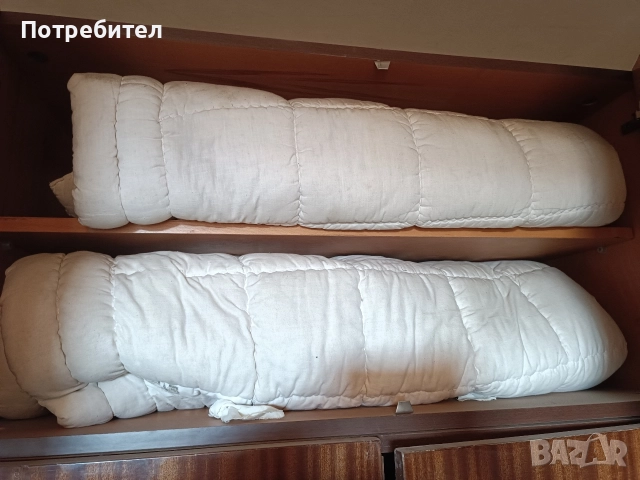 2бр чисто нови юргана зелен и червен 40лв за двата , снимка 3 - Други стоки за дома - 52789323