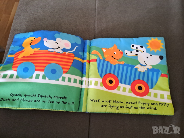 Бебешки детски книжки меки, снимка 3 - Плюшени играчки - 44863222