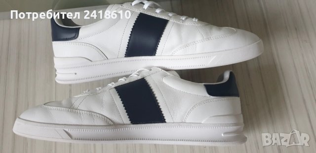 POLO Ralph Lauren Leather Mens Size 44/29 .5 см ОРИГИНАЛ! Мъжки кецове от  естествена кожа!, снимка 6 - Кецове - 52342920