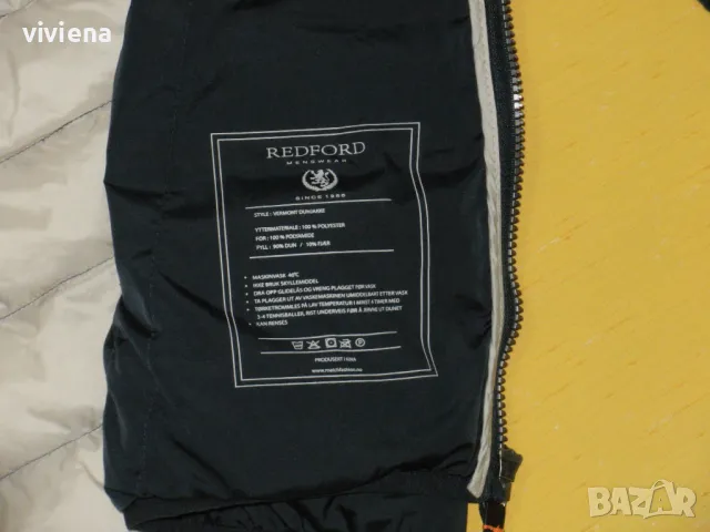 REDFORD, McKINLEY мъжки преходни гъши пух S, снимка 7 - Якета - 48961413