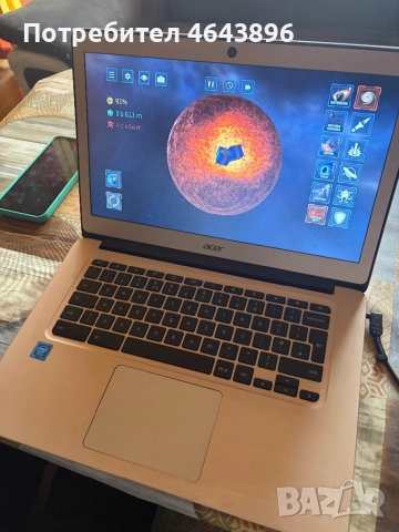 Лап топ като нов, снимка 3 - Лаптопи за работа - 52623883