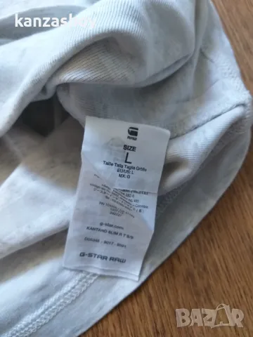 g-star kantano slim - страхотна мъжка тениска Л , снимка 6 - Тениски - 47584033