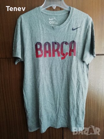 Barcelona Nike мъжка оригинална памучна тениска Барселона размер М , снимка 1 - Тениски - 36887609