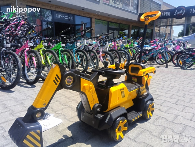 US Акумулаторен детски багер BUMBLEBEE, снимка 12 - Детски велосипеди, триколки и коли - 53569142