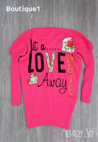 Намаление! Дамски пуловер 01, снимка 1 - Блузи с дълъг ръкав и пуловери - 39121081