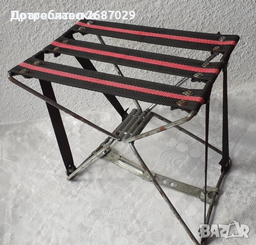 Старо детско дървено столче, стол, столче, рибарско, дървено, стари столове, снимка 10 - Други - 31236565