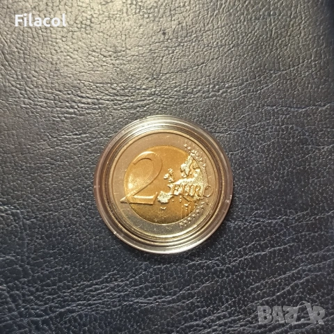 2 евро 2024 Латвия Сламени градини UNC, снимка 2 - Нумизматика и бонистика - 53262063